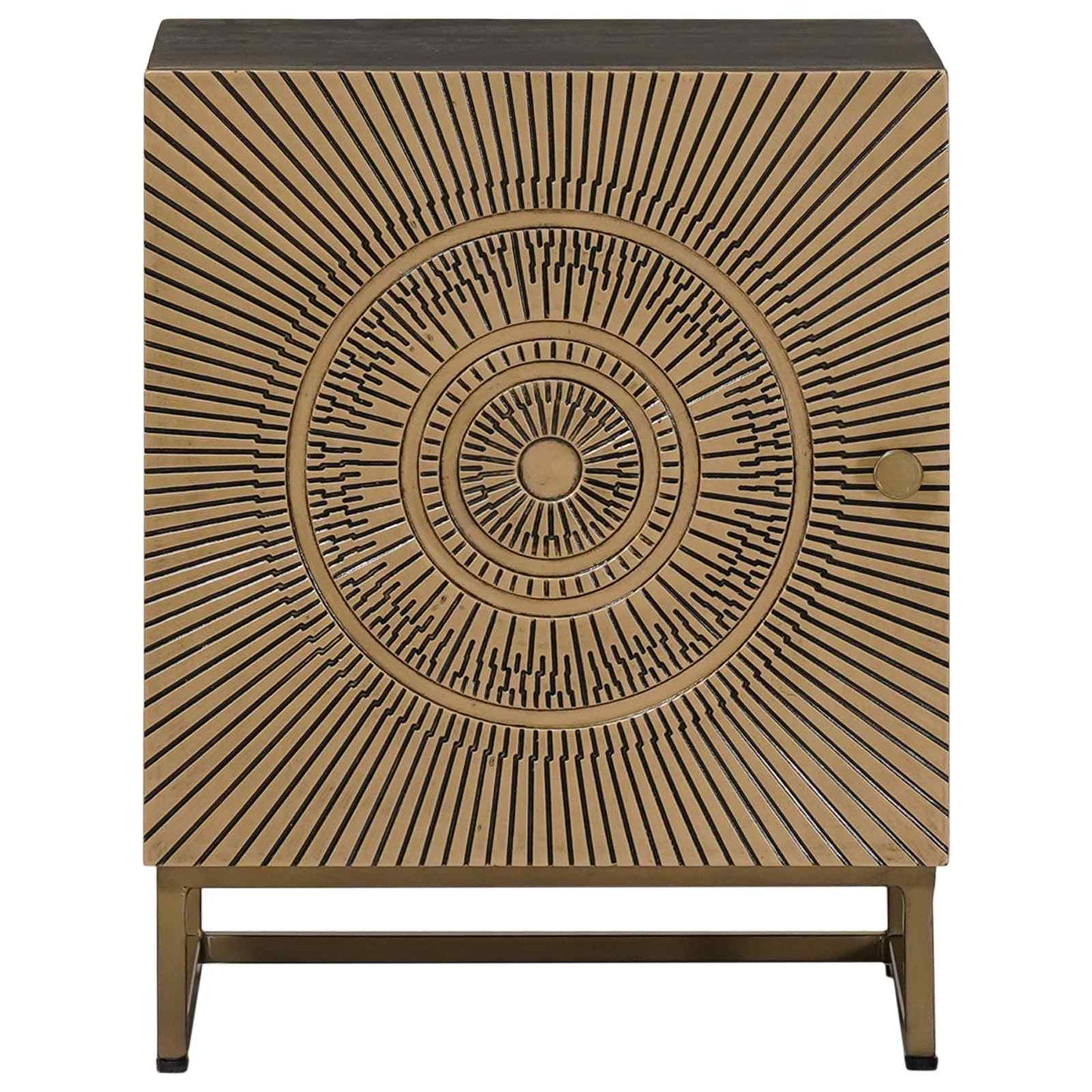 Handmade Bedside Cabinet Coffee Brown 40 x 30 x 50 cm