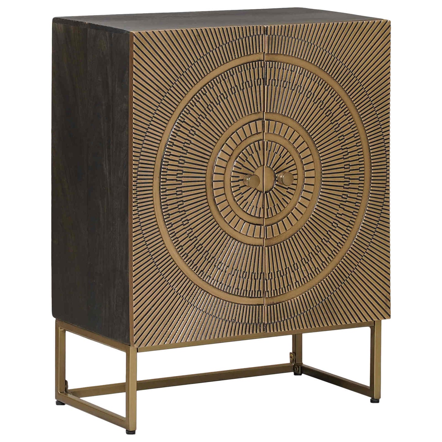 Sideboard Brass 53.5 x 30 x 70 cm