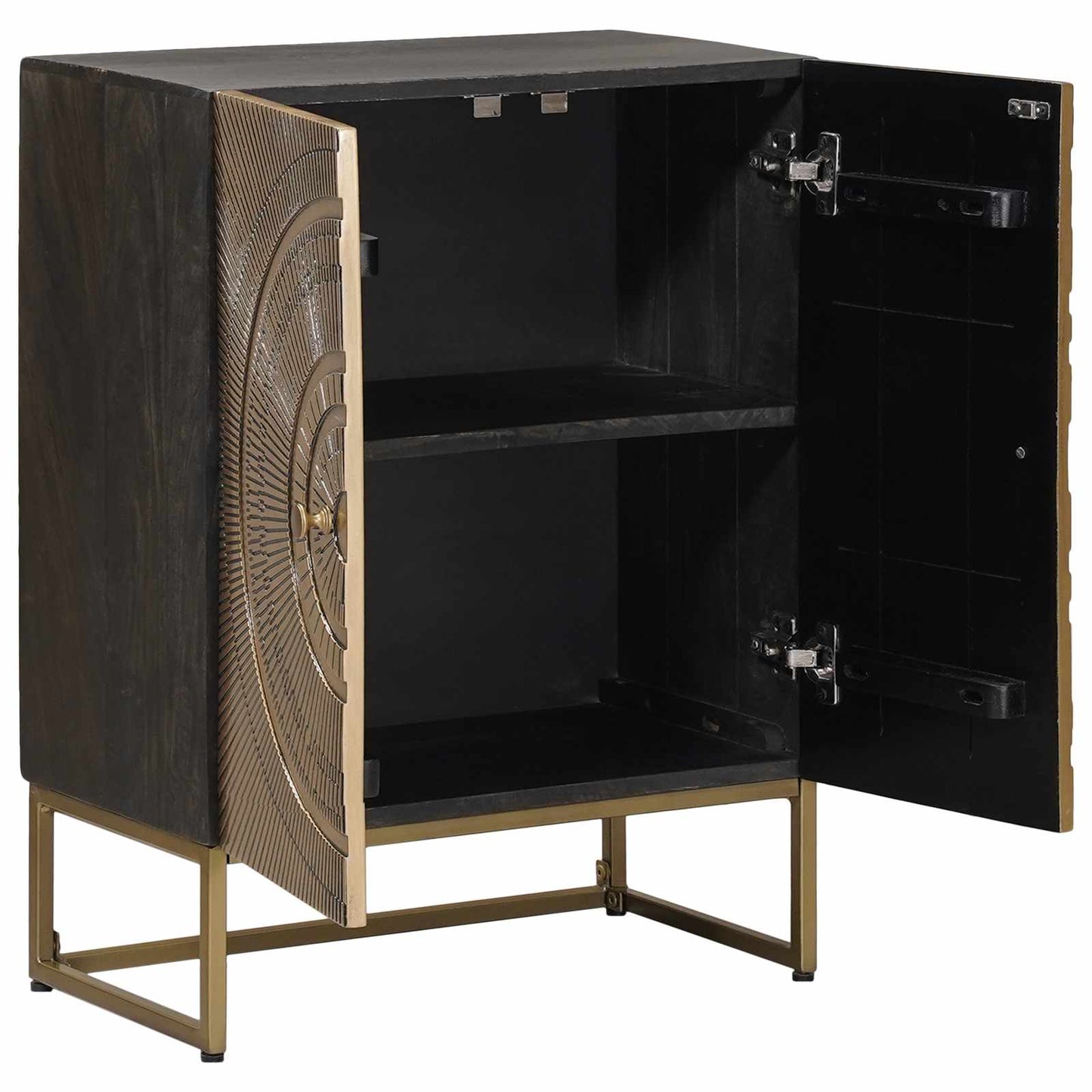 Sideboard Brass 53.5 x 30 x 70 cm