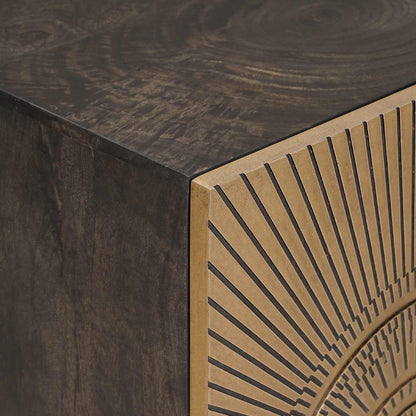 Sideboard Brass 105 x 30 x 70 cm