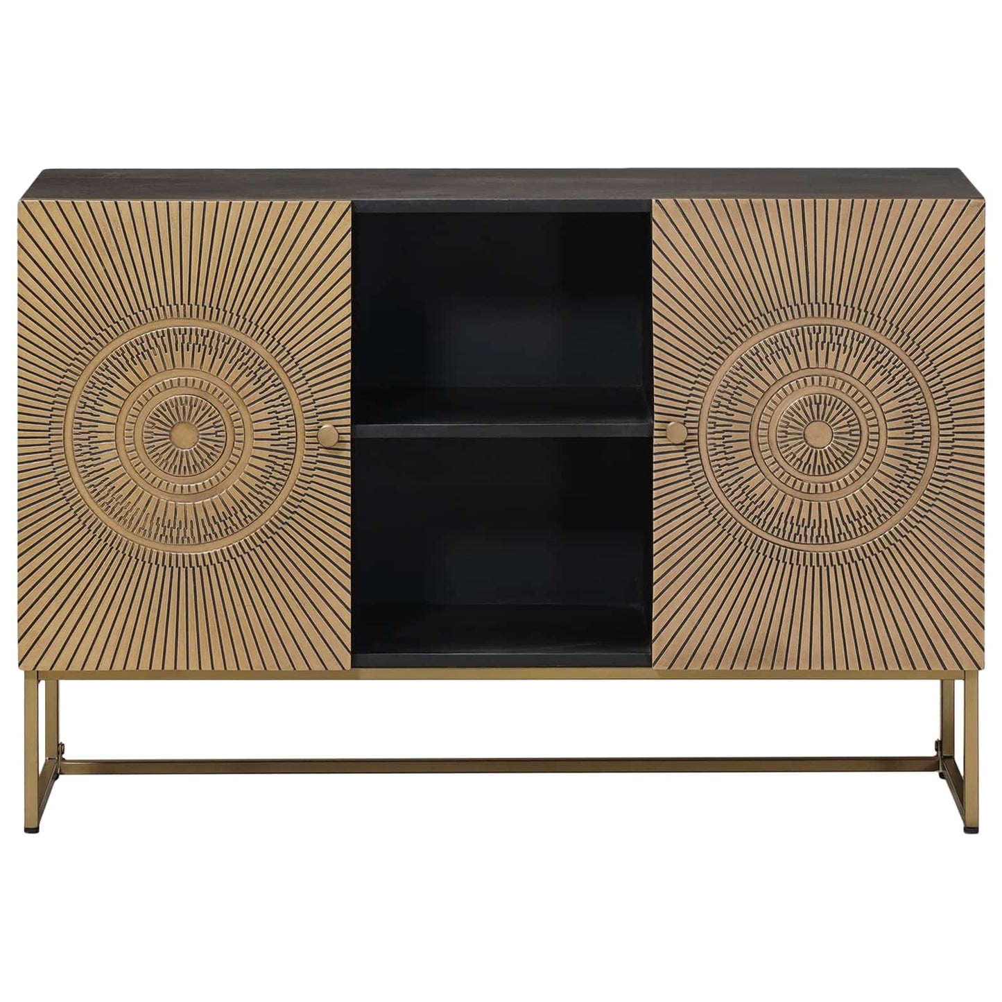 Sideboard Brass 105 x 30 x 70 cm