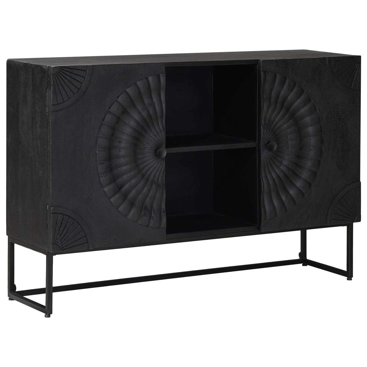Sideboard Black 105 x 30 x 68 cm