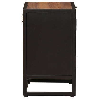 Handmade Bedside Cabinet Natural 40 x 30 x 50 cm