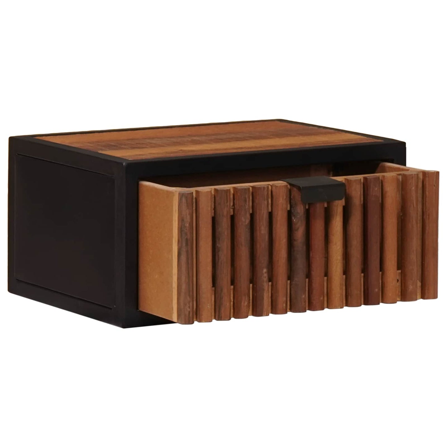 Handmade Bedside Cabinet Natural 40 x 30 x 20 cm