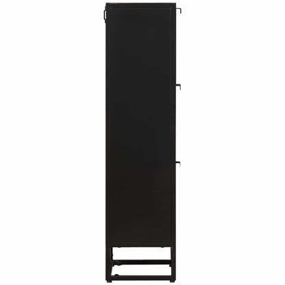 Highboard 35 x 30 x 120 cm Solid Mango Wood and Engineered Wood