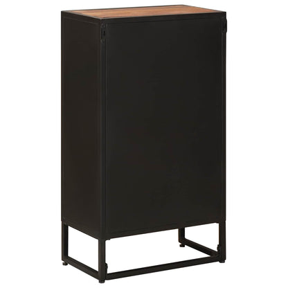 Highboard 53 x 30 x 95 cm Solid Mango Wood and Engineered Wood
