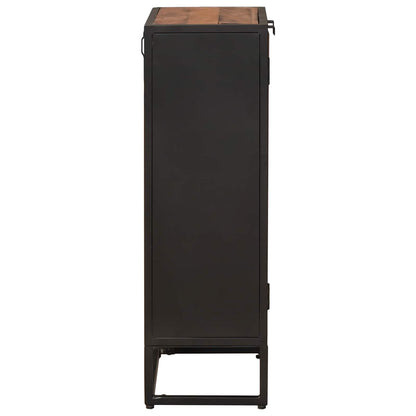 Highboard 53 x 30 x 95 cm Solid Mango Wood and Engineered Wood