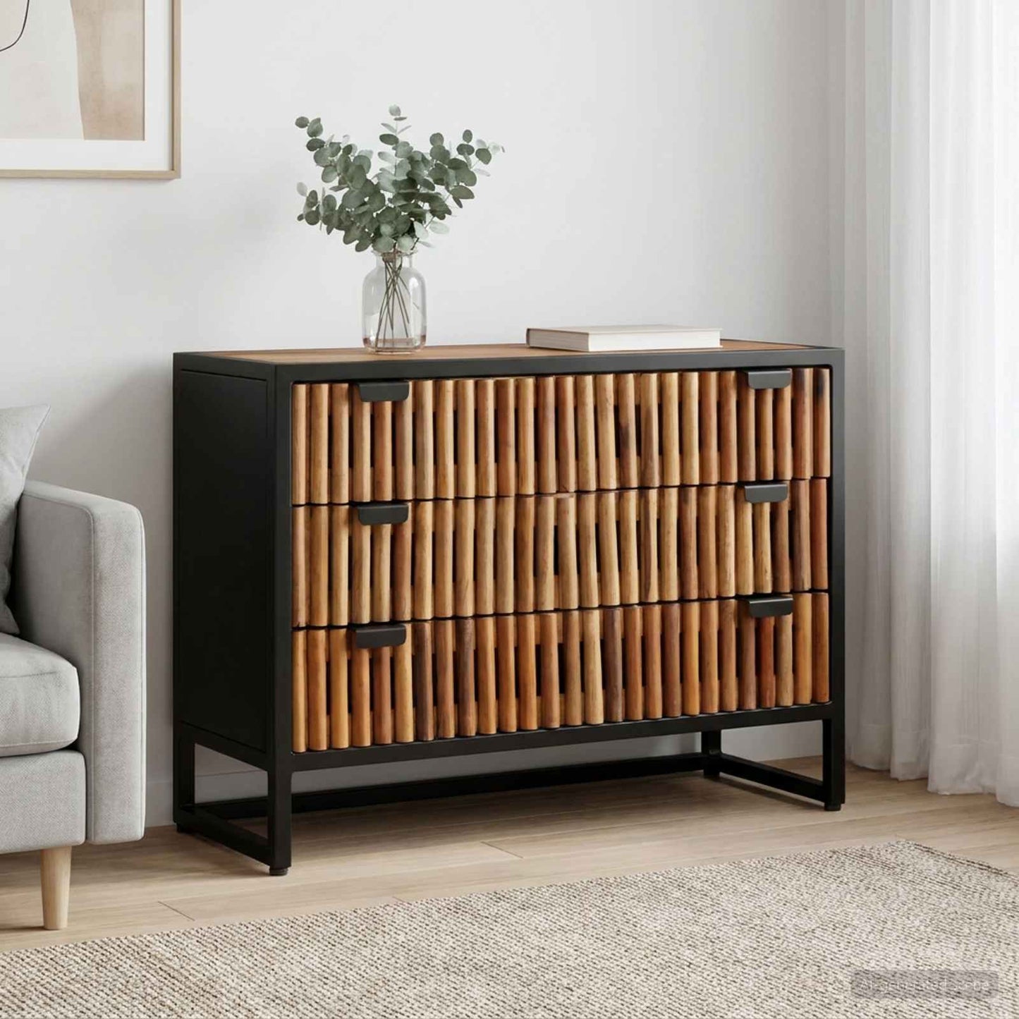 Drawer Cabinet with Drawer 75 x 30 x 54 cm