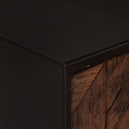 Handmade Bedside Cabinet Natural 40 x 30 x 20 cm