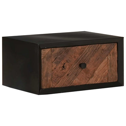 Handmade Bedside Cabinet Natural 40 x 30 x 20 cm