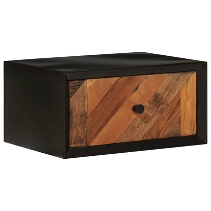 Handmade Bedside Cabinet Natural 40 x 30 x 20 cm