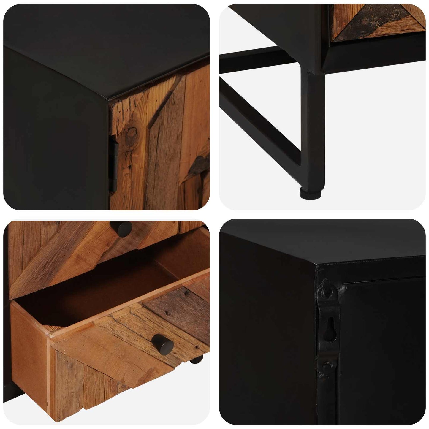 TV Cabinet with Drawer with Storage with Door 105 x 30 x 40 cm