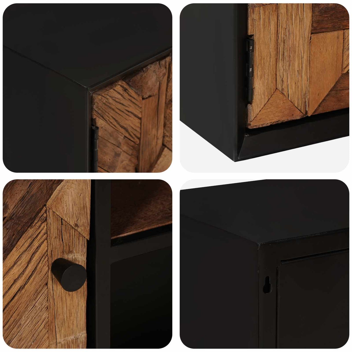 TV Cabinet with Shelf with Storage with Door 105 x 30 x 35 cm