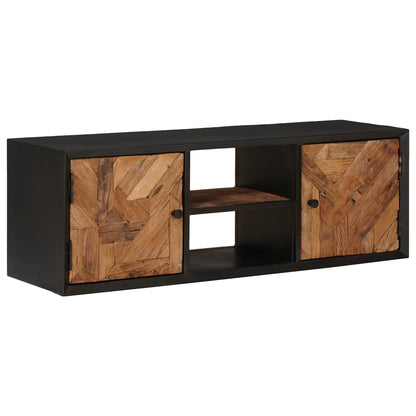 TV Cabinet with Shelf with Storage with Door 105 x 30 x 35 cm
