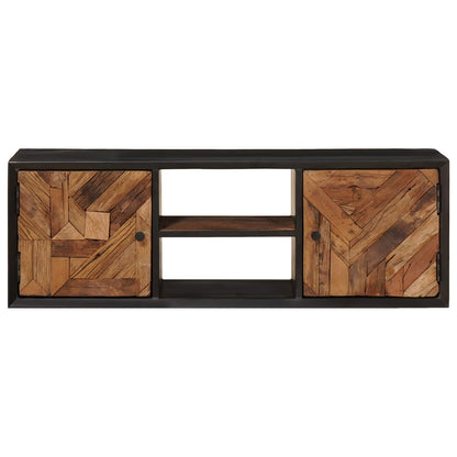 TV Cabinet with Shelf with Storage with Door 105 x 30 x 35 cm
