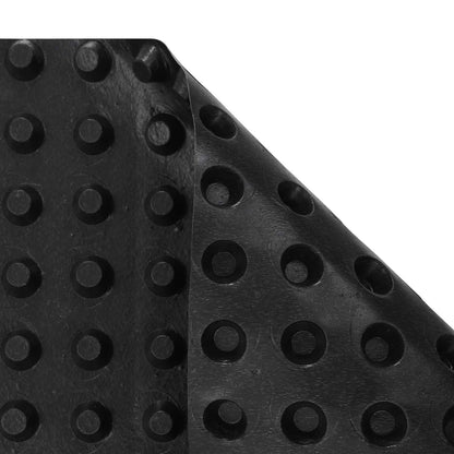 Dimpled Drainage Sheet 2 pcs Black 0.5 x 20 m HDPE