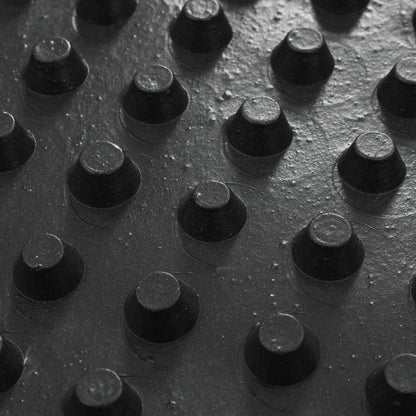 Dimpled Drainage Sheet 2 pcs Black 0.5 x 20 m HDPE