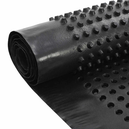 Dimpled Drainage Sheet Black 1 x 20 m HDPE