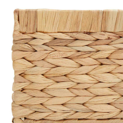 Storage Baskets 3 pcs Natural Water hyacinth
