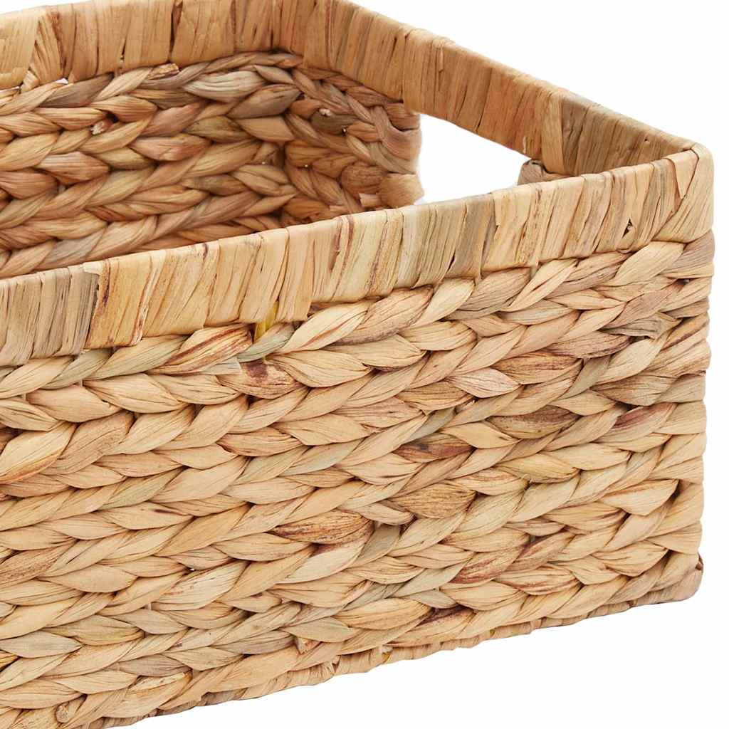 Storage Baskets 3 pcs Natural Water hyacinth