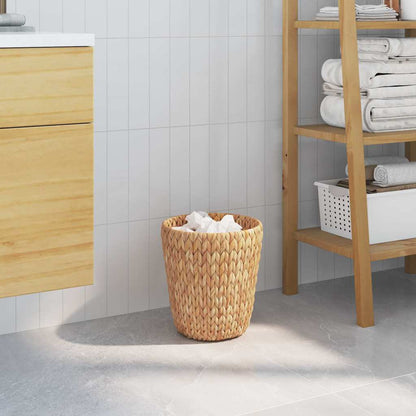 Waste Paper Bins 2 pcs Natural 26 x 26 x 29 cm Water hyacinth