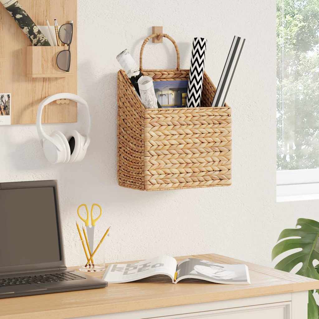 Hanging Basket Natural 30 x 17.5 x 49.5 cm Water hyacinth