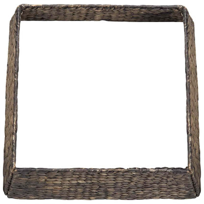 Christmas Tree Collar Black 60 x 60 x 28 cm Water Hyacinth