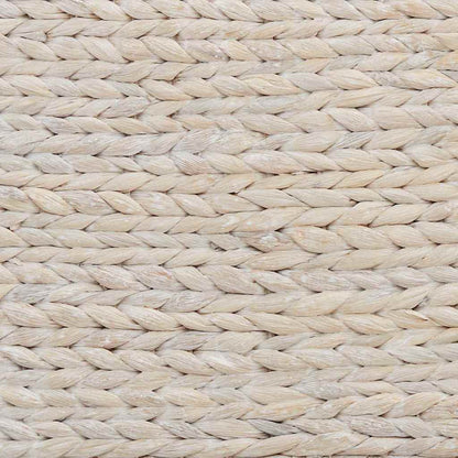 Christmas Tree Collar White 70 x 70 x 28 cm Water hyacinth