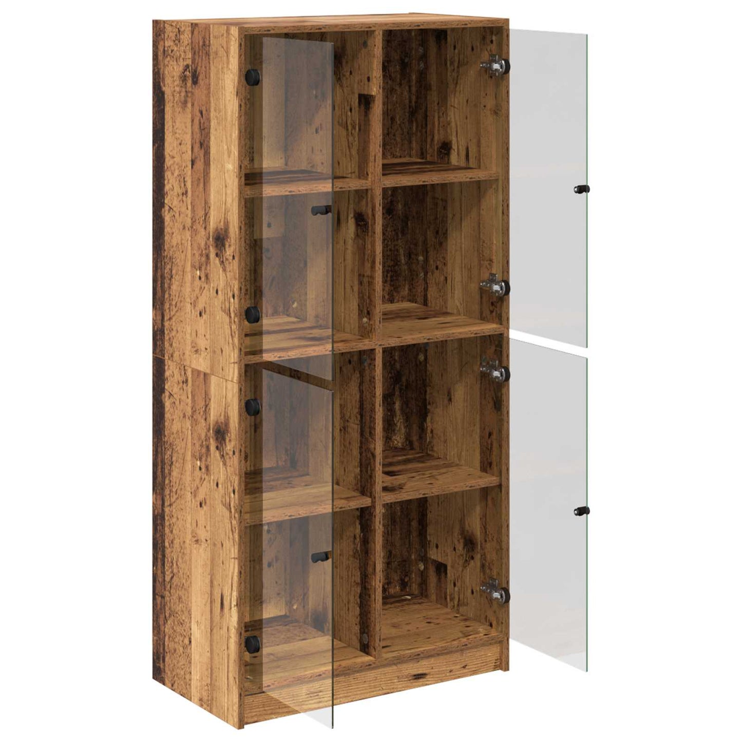 Highboard Old Wood 68 x 37 x 142 cm Engineered Wood