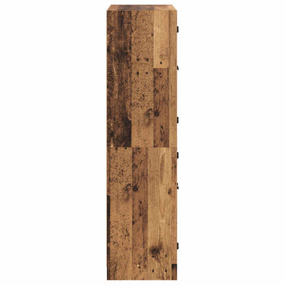 Highboard Old Wood 68 x 37 x 142 cm Engineered Wood