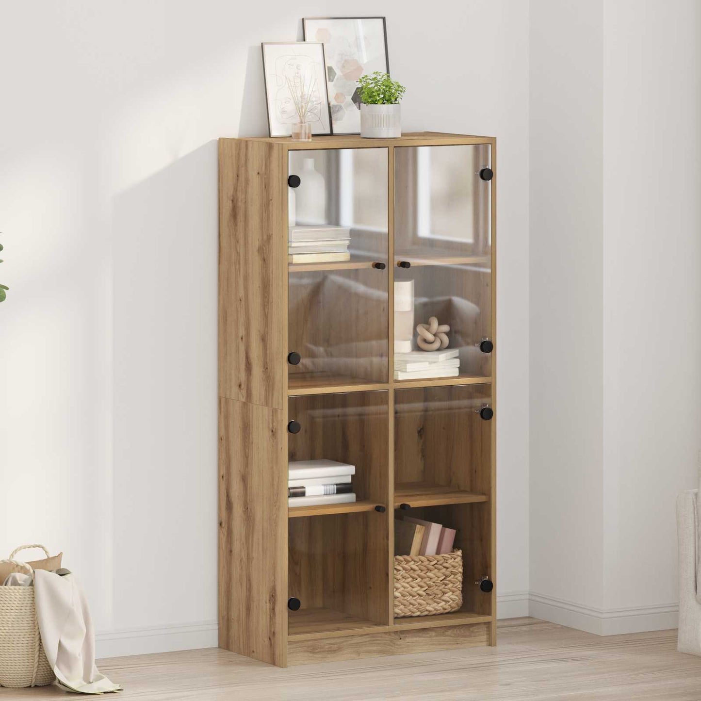 Highboard Artisan Oak 68 x 37 x 142 cm Engineered Wood