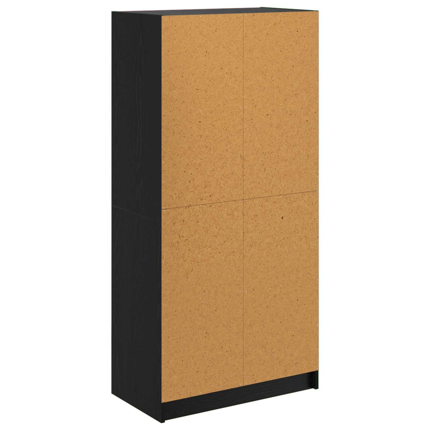 Highboard Black Oak 68 x 37 x 142 cm Engineered Wood