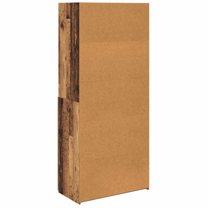Highboard Old Wood 80 x 42.5 x 185 cm Engineered Wood