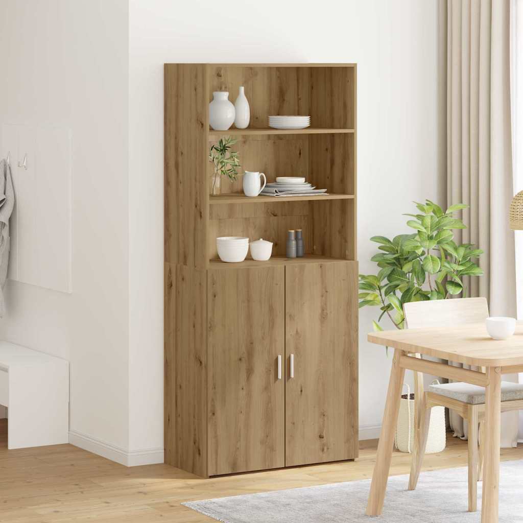 Highboard Artisan Oak 80 x 42.5 x 185 cm Engineered Wood