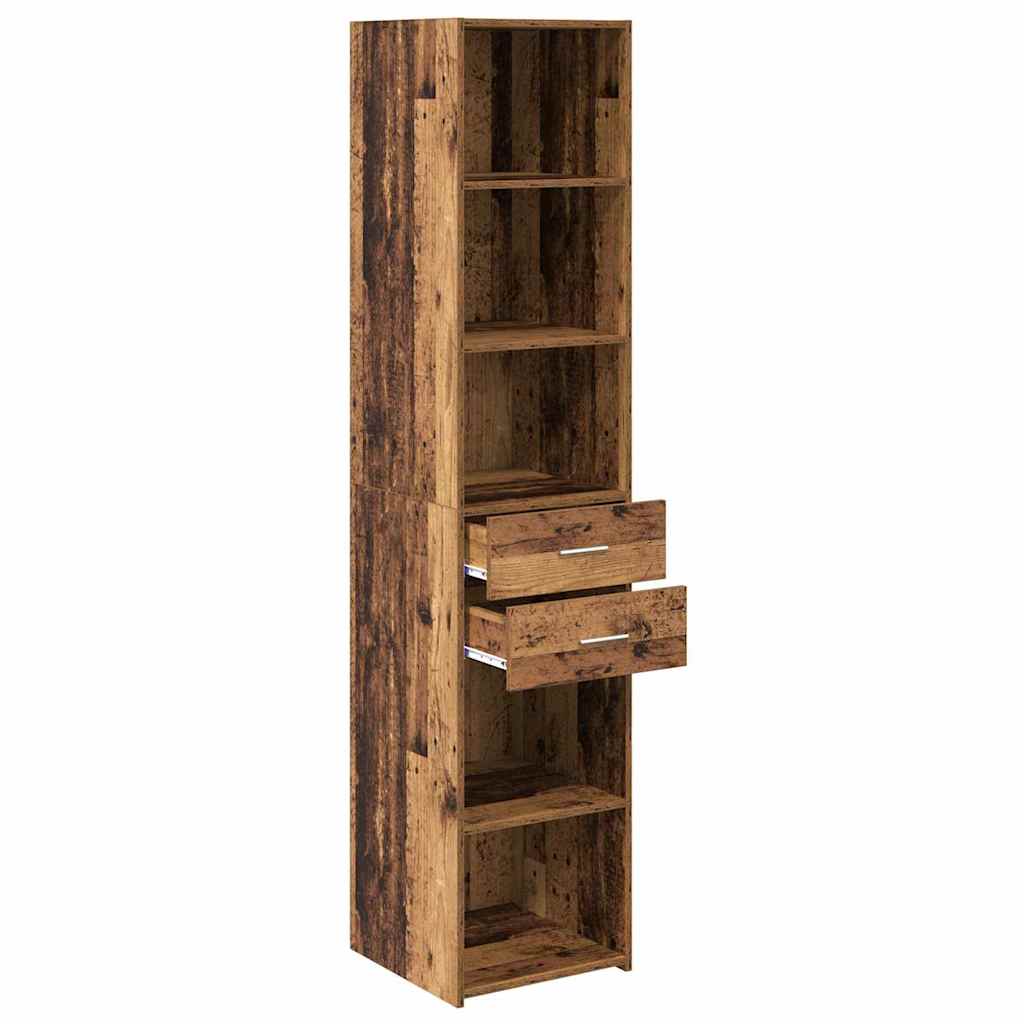 Highboard Old Wood 40 x 42.5 x 185 cm Engineered Wood