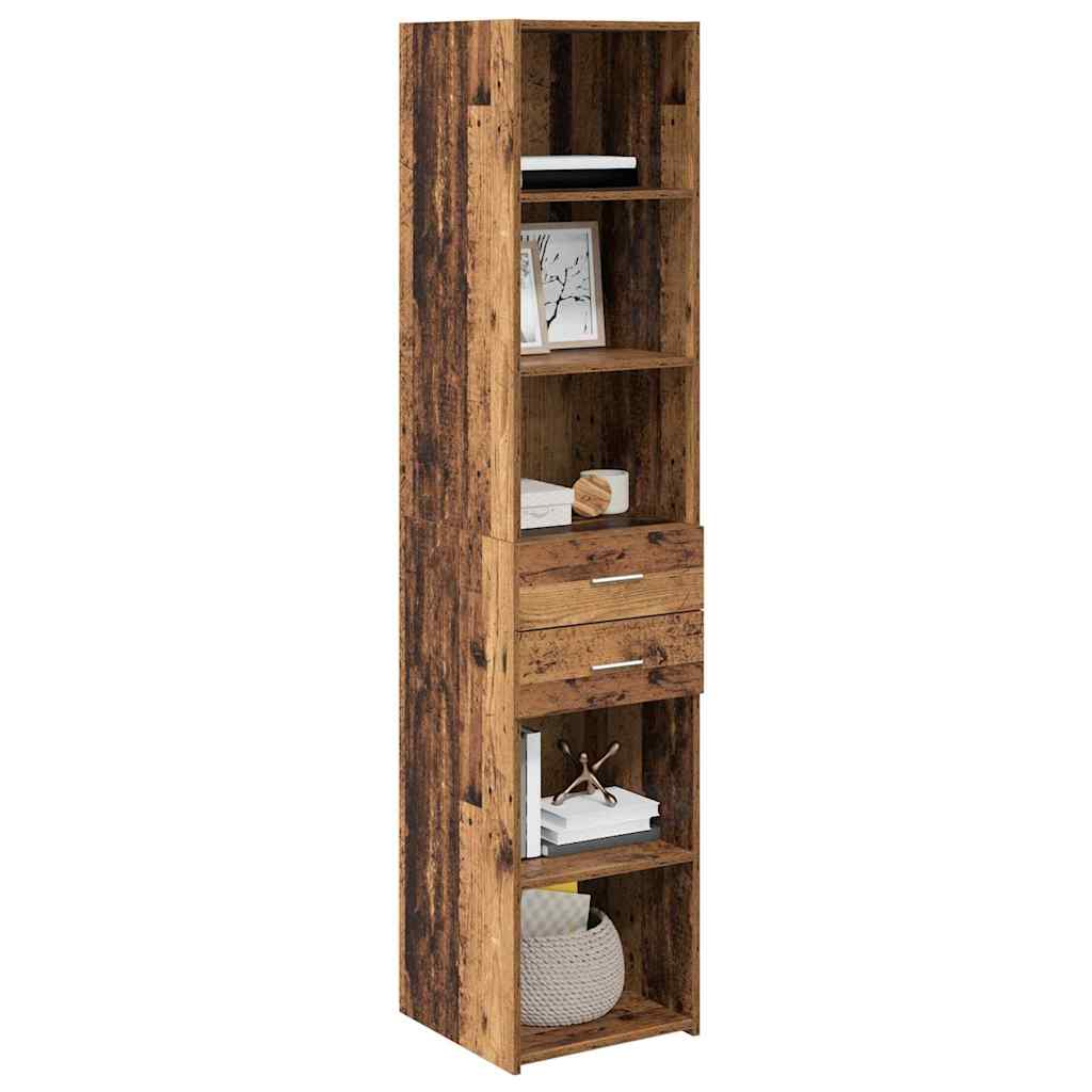 Highboard Old Wood 40 x 42.5 x 185 cm Engineered Wood