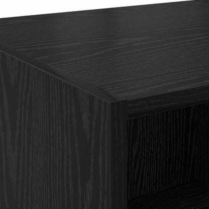 Highboard Black Oak 40 x 42.5 x 185 cm Engineered Wood