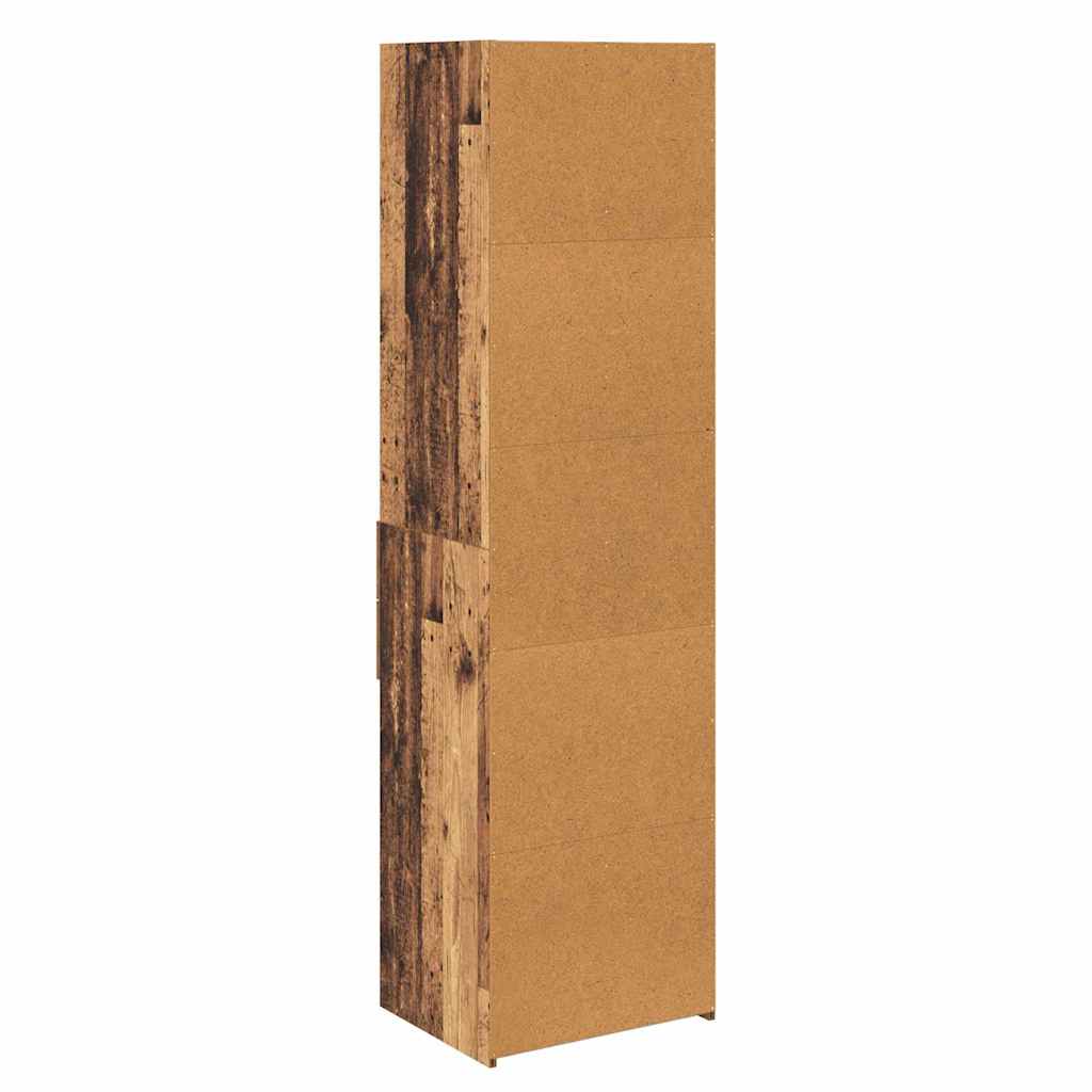 Highboard Old Wood 50 x 42.5 x 185 cm Engineered Wood
