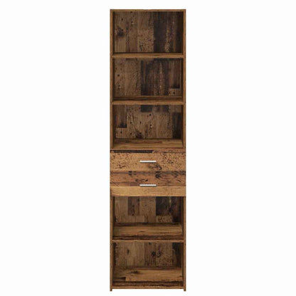 Highboard Old Wood 50 x 42.5 x 185 cm Engineered Wood