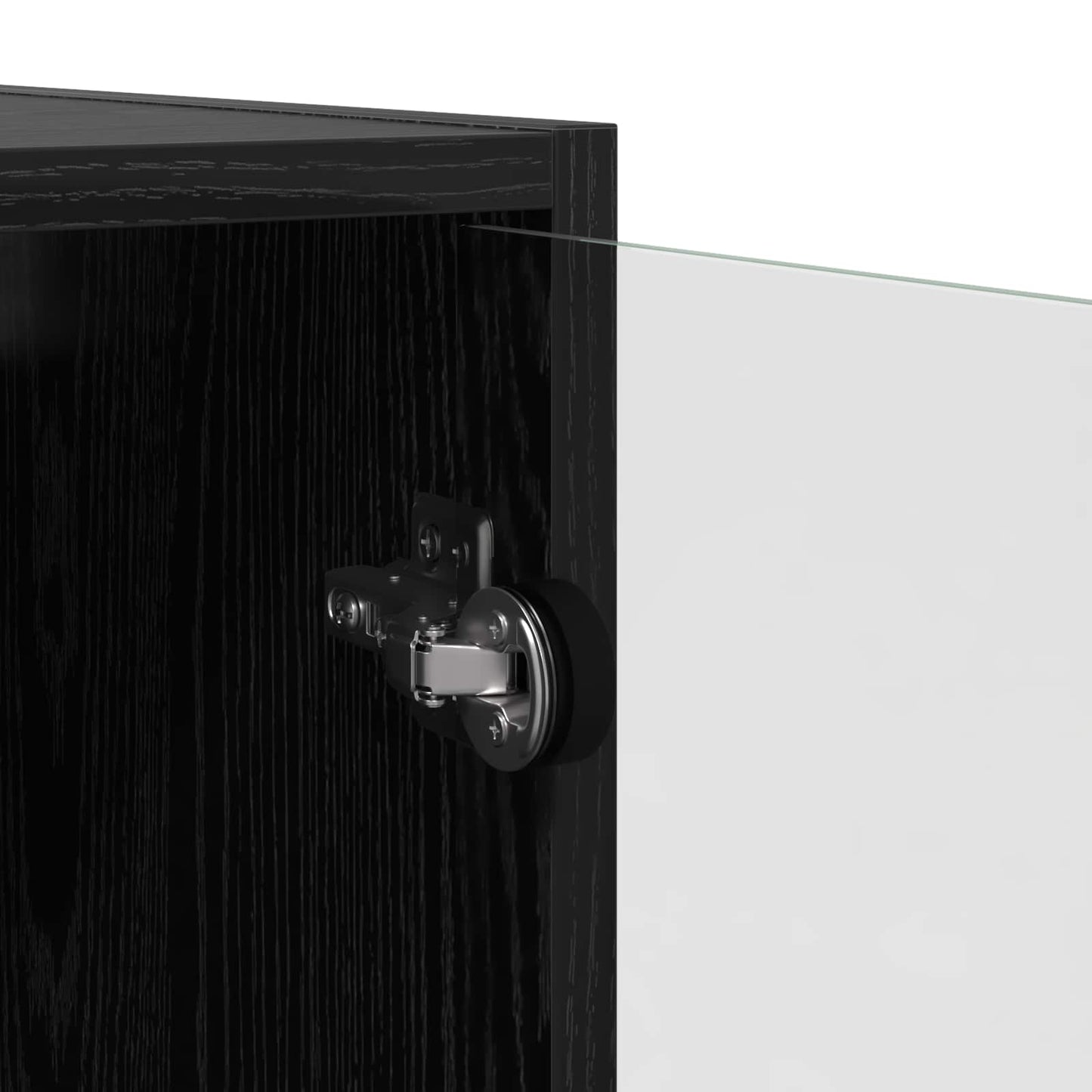 Highboard 2 pcs Black Oak 68 x 37 x 142 cm Engineered Wood