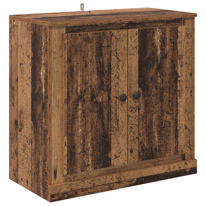 Sideboards 3 pcs Old Wood 210 x 35.5 x 67.5 cm Engineered Wood