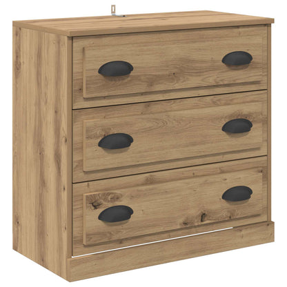 Sideboards with Drawer 3 pcs Artisan Oak 210 x 35.5 x 67.5 cm