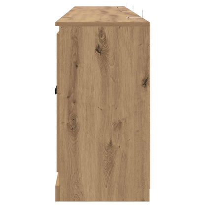 Sideboards with Drawer 3 pcs Artisan Oak 210 x 35.5 x 67.5 cm