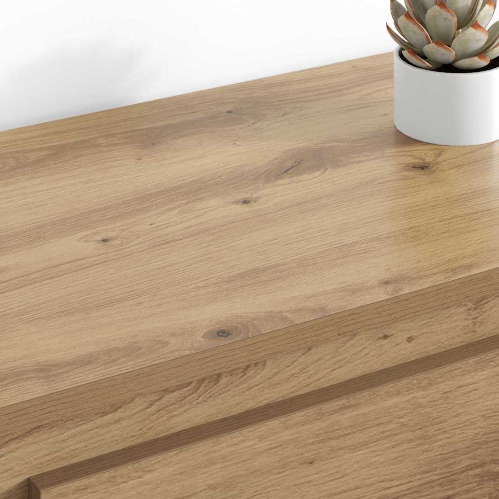 Sideboards with Drawer 2 pcs Artisan Oak 70 x 35.5 x 67.5 cm