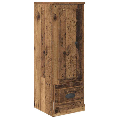 Highboard with Drawer 3 pcs Old Wood Engineered Wood