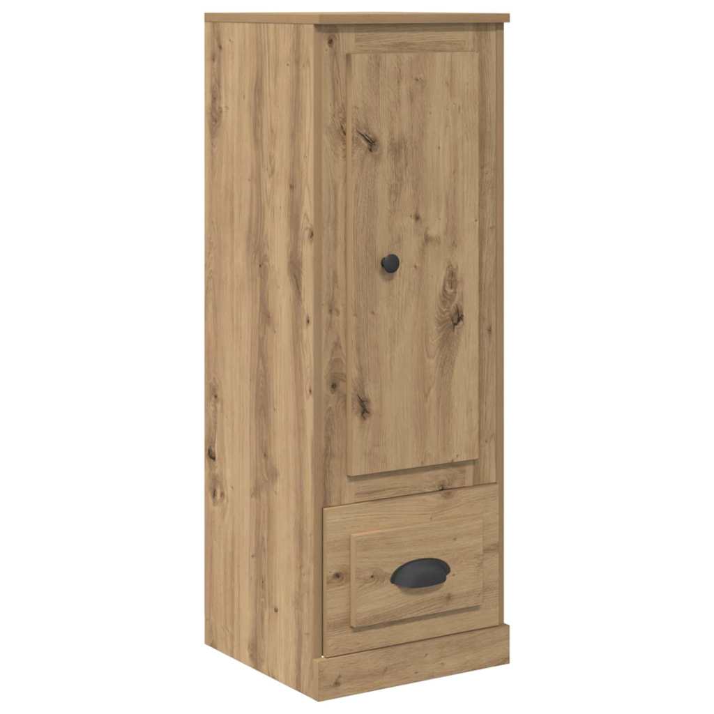 Highboard with Drawer 3 pcs Artisan Oak Engineered Wood