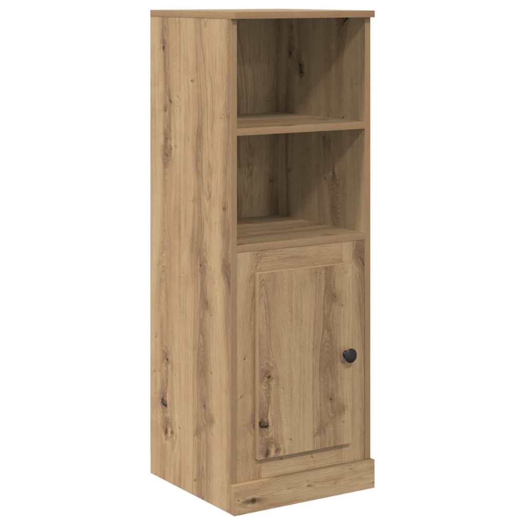 Highboard with Drawer 3 pcs Artisan Oak Engineered Wood