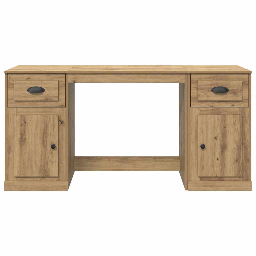 Desk with Cabinet with Drawer Artisan Oak 154.5 x 50 x 75 cm