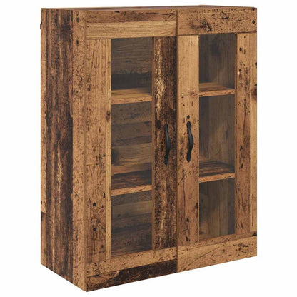Wall Cabinets 2 pcs Old Wood 69.5 x 34 x 90 cm Engineered Wood
