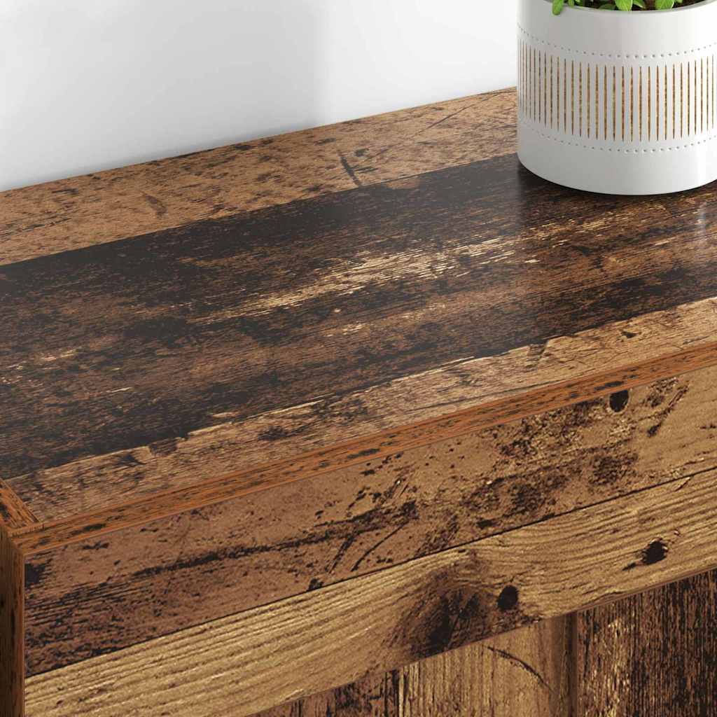 Wall-mounted Cabinet 2 pcs Old Wood 69.5 x 34 x 90 cm